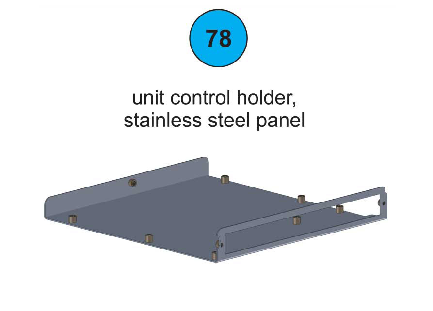 Unit Control Holder - Part #78 In Manual