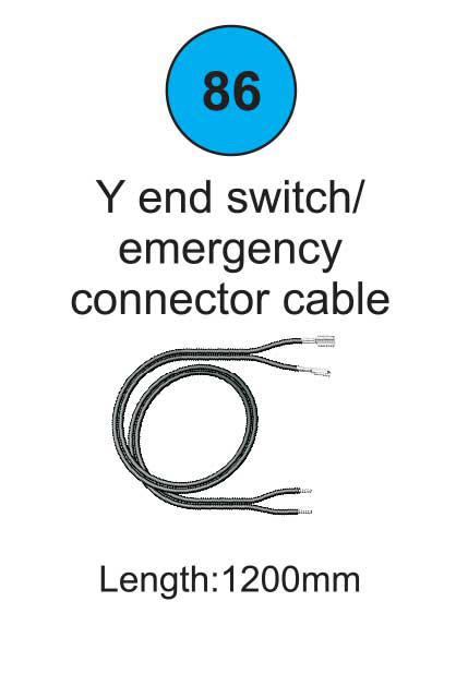Y End Switch Wire - Part #86 In Manual