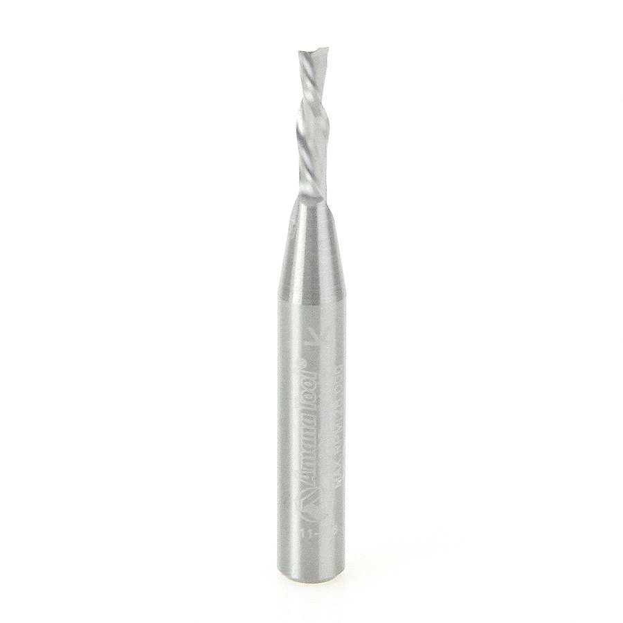 Amana Tool 46200 Solid Carbide Spiral Plunge 1/8 Dia x 1/2 x 1/4 Inch Shank