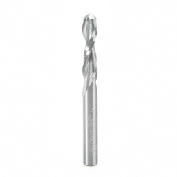 [46376] Amana Tool 46376 Solid Carbide Up-Cut Ball Nose Spiral 1/4 Dia