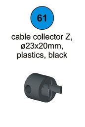 [80085] Cable Collector Z 23 x 19mm - Part #61 In Manual