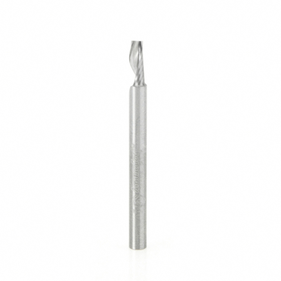 [51406] Amana Tool 51406 Solid Carbide CNC Spiral 'O' Flute, Aluminum Cutting 1/8 Dia x 5/16 x 1/8 Shank Up-Cut