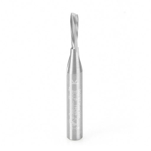 [46341] Amana Tool 46341 Solid Carbide Spiral Plunge for Solid Wood 1/8 Dia x 1/2 x 1/4 Inch Shank Down-Cut