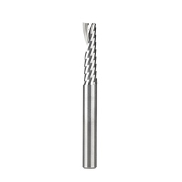 [51405] Amana Tool 51405 Solid Carbide CNC Spiral 'O' Flute, Plastic Cutting 1/4 Dia x 1 Inch x 1/4 Shank Up-Cut Router Bit