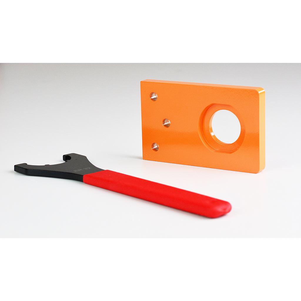 [76934] ISO30 Spanner Wrench & Tool Tightening Fixture Combo