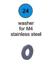 [80048] Washer For M4 - Part #24 In Manual