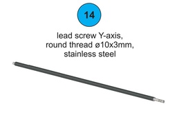 [90009] Lead Screw Y-Axis 300 - Part #14 In Manual