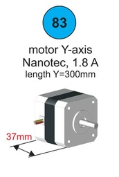 [90039] Motor Y-Axis - Part #83 In Manual
